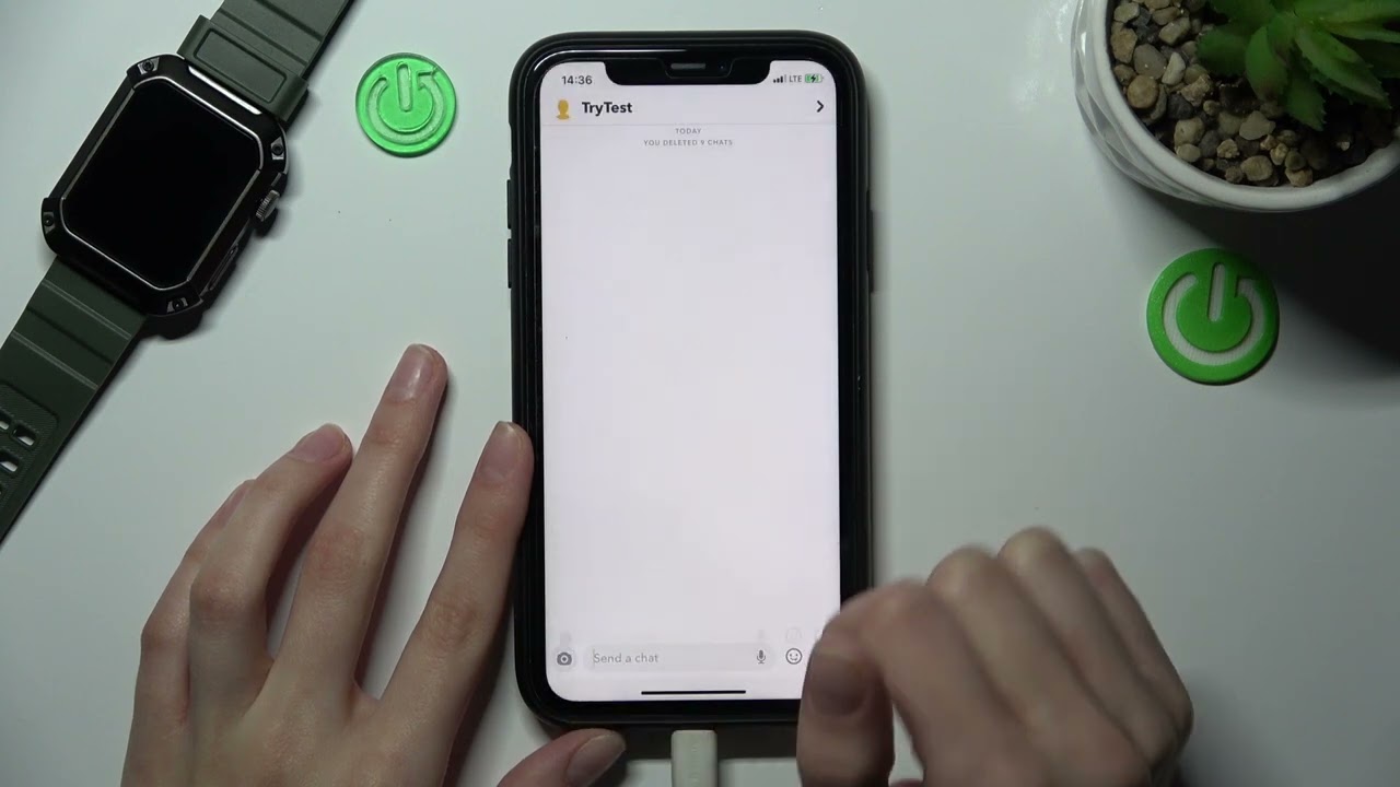 Delete Saved Message on Snapchat - Remove Messages in Chat