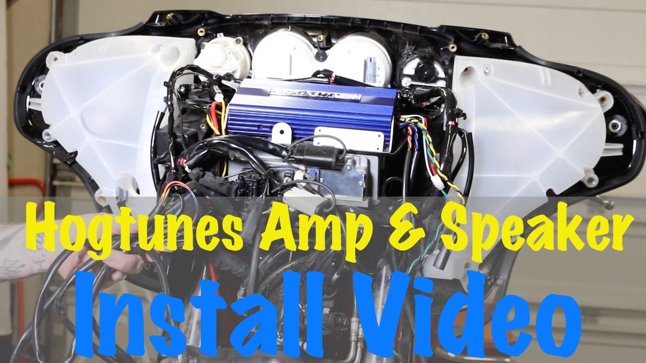 Install Hogtunes Amp & Speakers on 2014 & Newer Harley Davidson Touring-Complete Guide