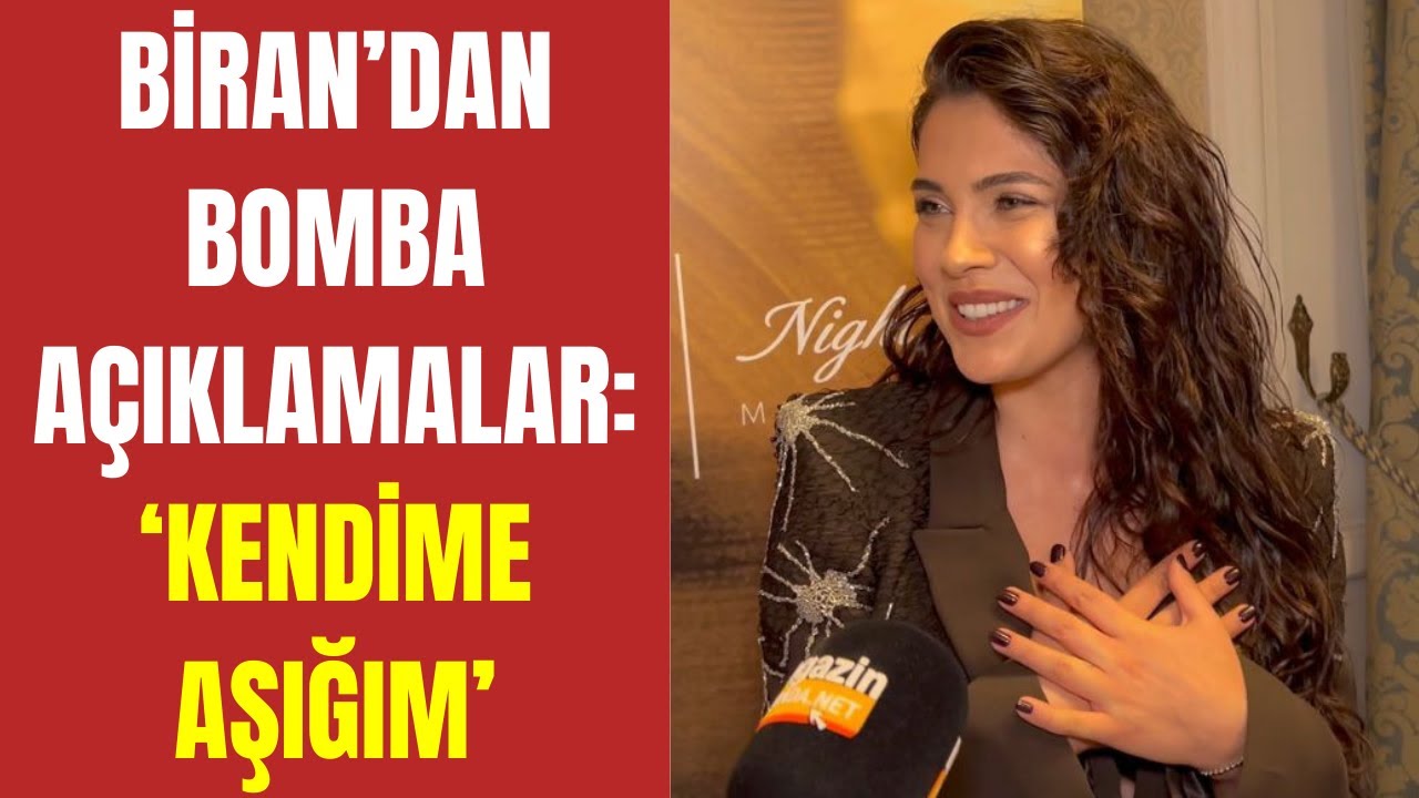 ÖZEL HABER: Biran Damla Yılmaz'dan çok konuşulacak açıklamalar! 'Kendime aşığım'