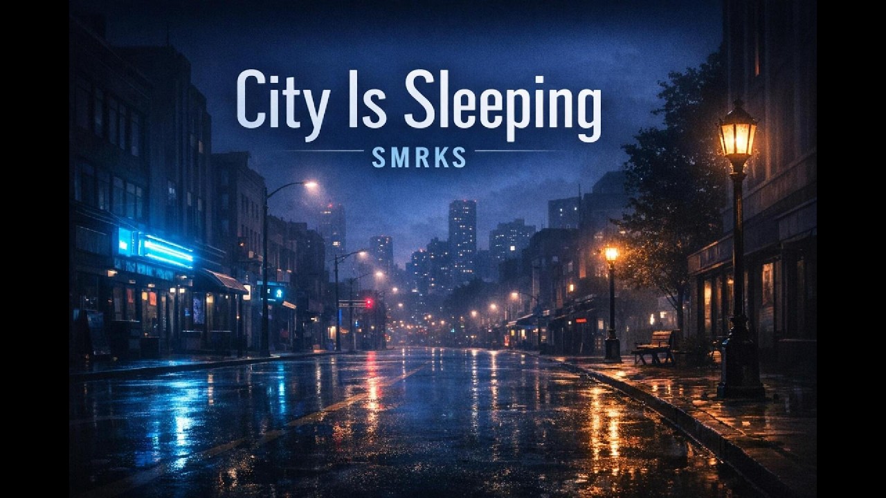City Is Sleeping 🌙 คืนที่เมืองหลับ แต่ใจยังไม่หลับ | Chill Night Music | SMRKS