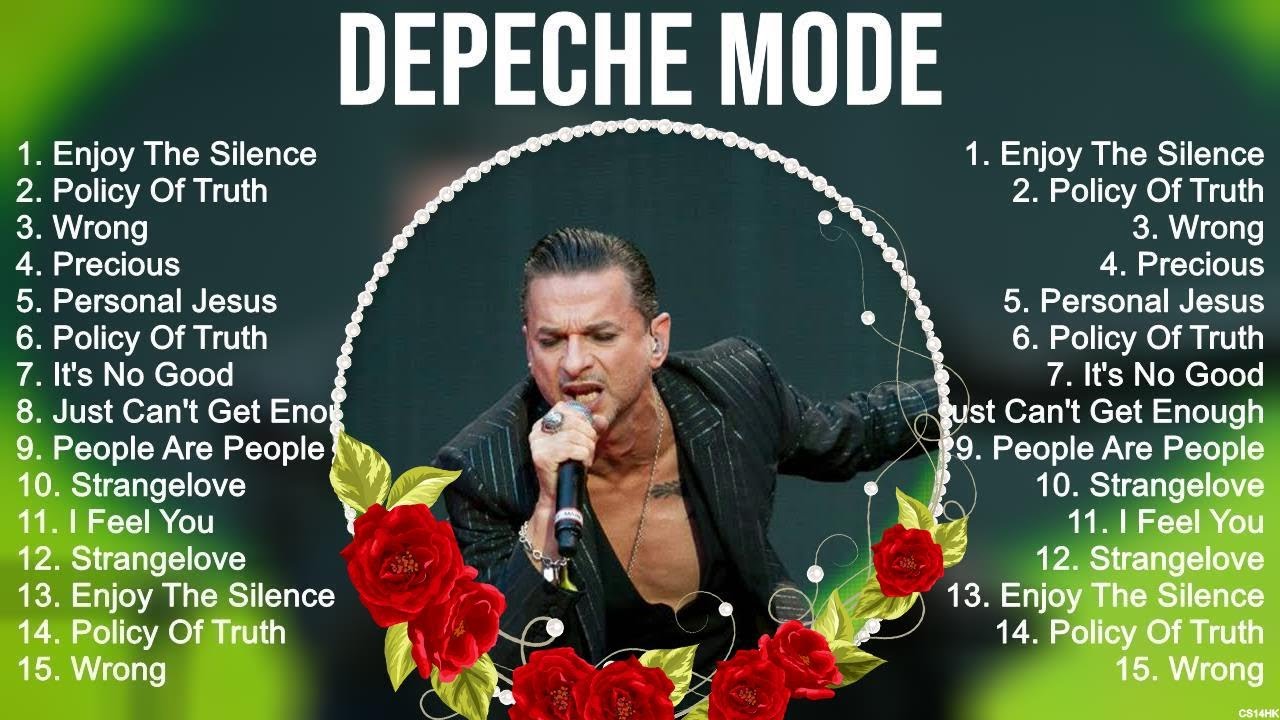 The Best Of Depeche Mode ~ Top 10 Artists of All Time ~ Depeche Mode Greatest Hits