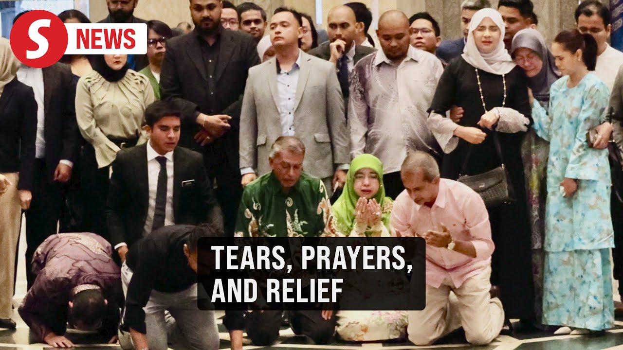 Tearful Syed Saddiq thankful after corruption charges quashed