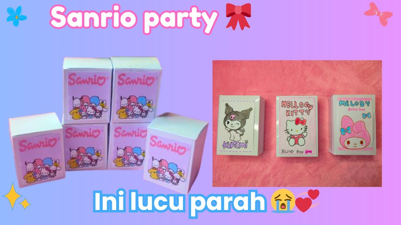 Kompilasi Unboxing Blind Box Sanrio | Gemes Semua & Super Satisfying ASMR 🎀✨