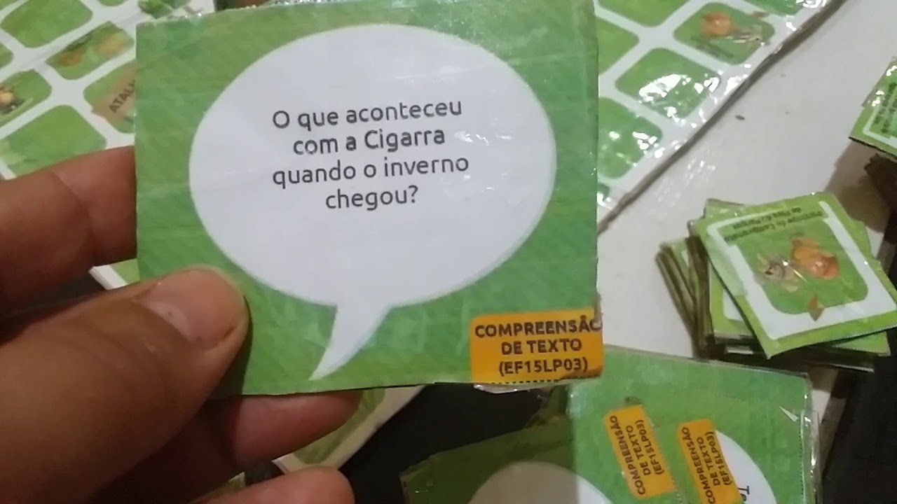 jogo de interpreta&ccedil;&atilde;o de texto- jogando e interpretando/ trabalhando a interpreta&ccedil;&atilde;o de textos.