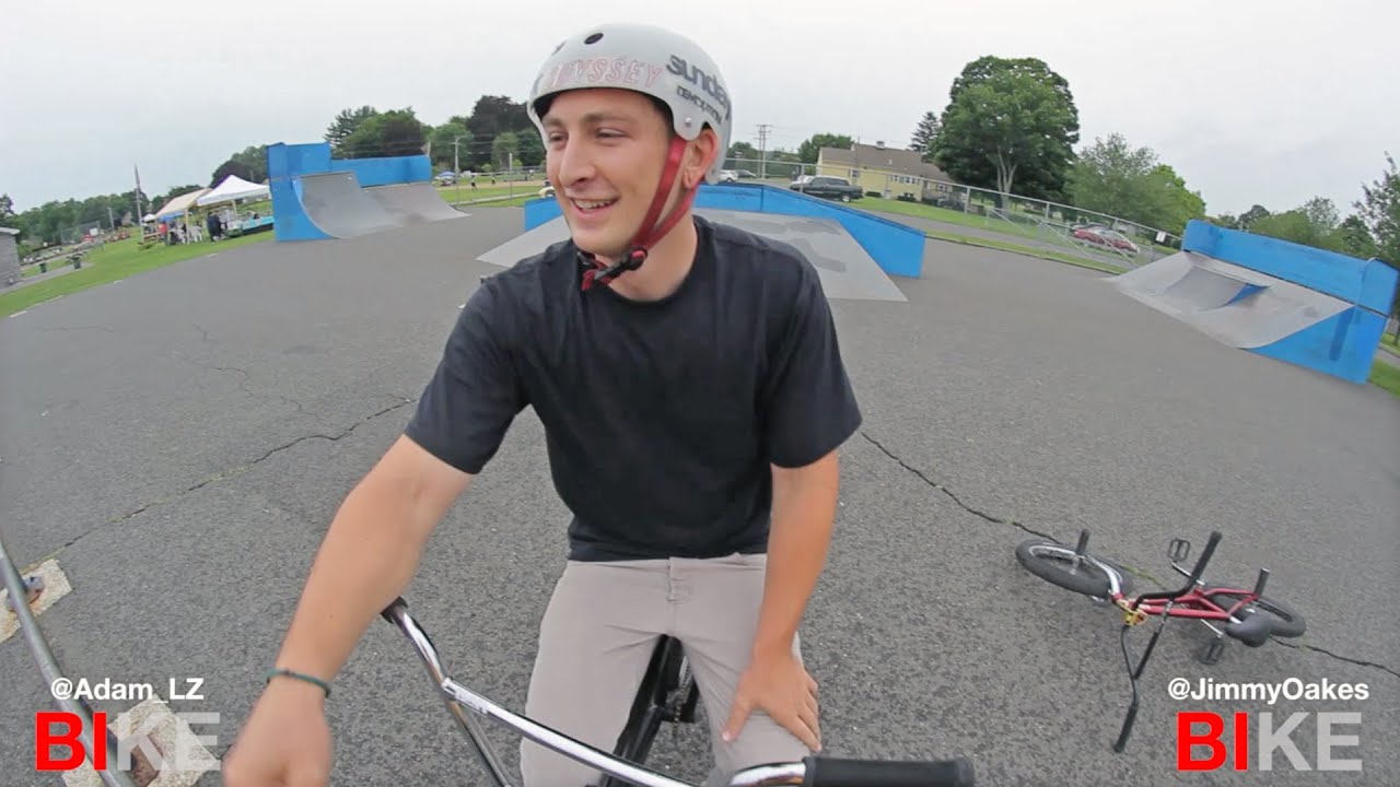 Game of BIKE in the Rain: Adam LZ Vs. Jimmy Oakes