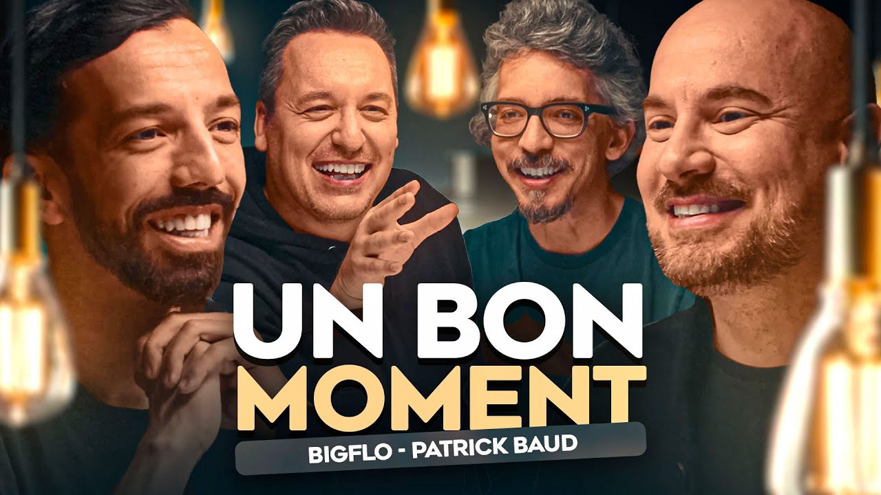 Bigflo du groupe BIGFLO et Patrick Baud se retrouvent, quel plaisir ! (Un Bon Moment, S5-E6)