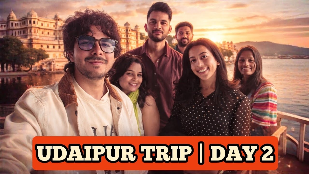 Udaipur Trip Day 2 | City Palace, Raita Hills & Sunset Views | Udaipur Vlog ✨