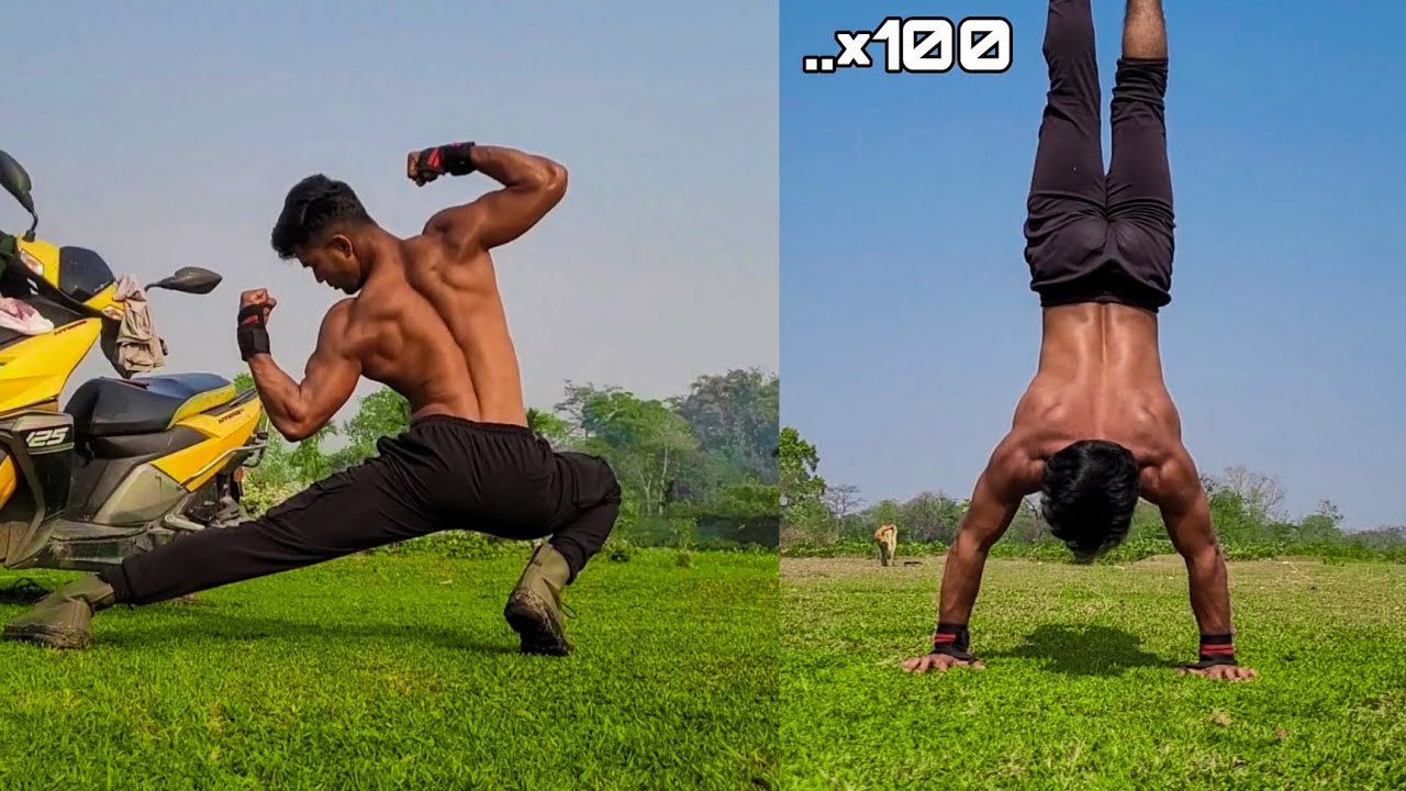 100 push ups indian challenge || what your level || Bangali Babu fitness || Naxalbari