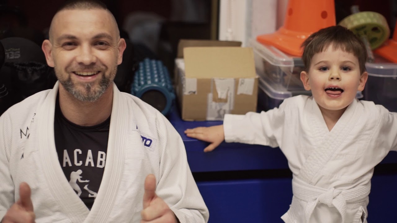 szaleńcze dzieciaki z grupy #copakids bjj5-8 lat wariują na treningach w Copacabana Konin