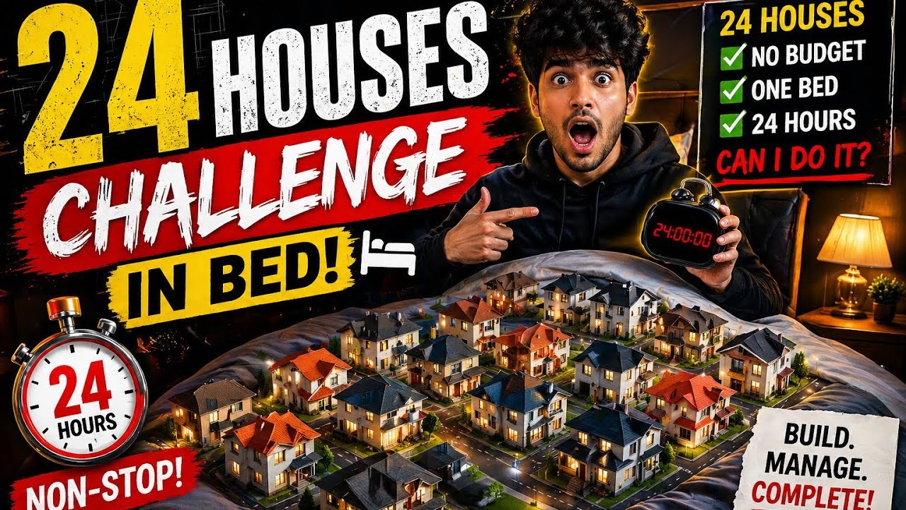 24 Hours On Bed | 24 Hours In A Bed | क्या मय इसपे 24 घंटे बिता पाऊंगा?