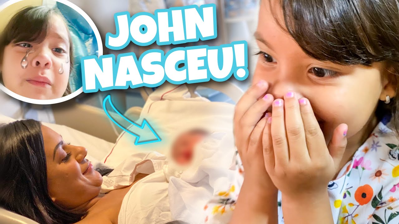 NASCIMENTO DO JOHN * muito emocionante !!! *