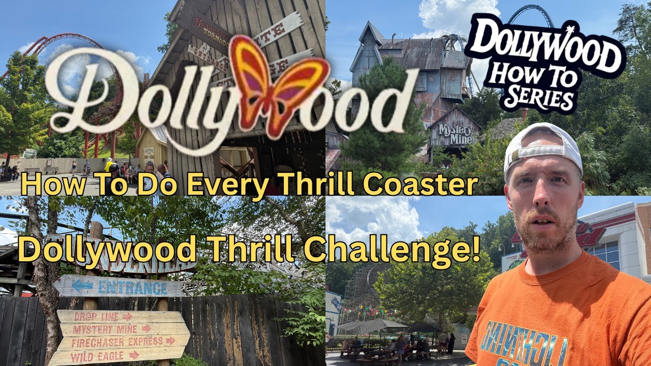 How to Ride EVERY Thrill Coaster at Dollywood | Lightning Rod, Wild Eagle & More!