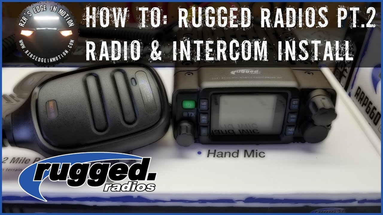 RZR How To - Rugged Radios Install Part 2
