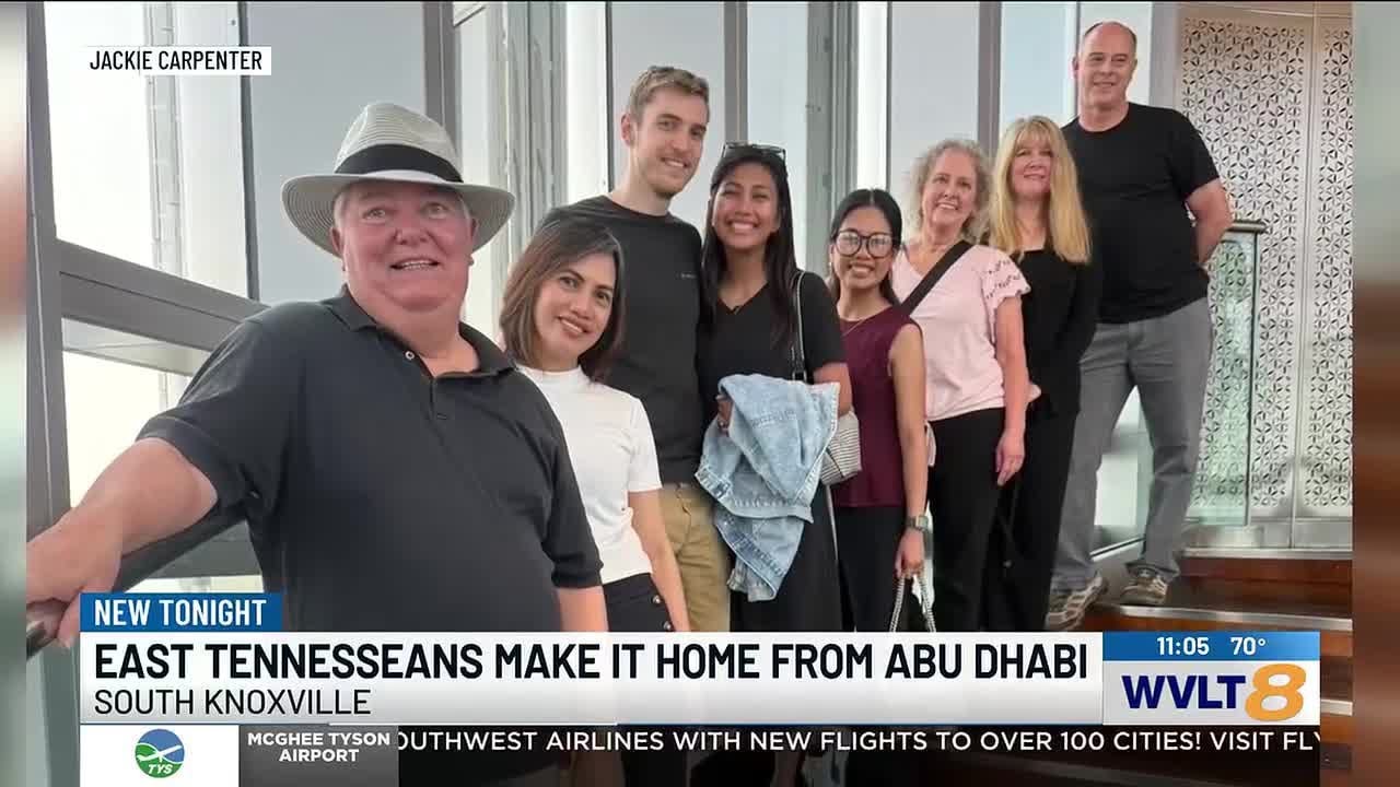 East Tennessee group returns home after leaving Abu Dhabi amid Iran conflict