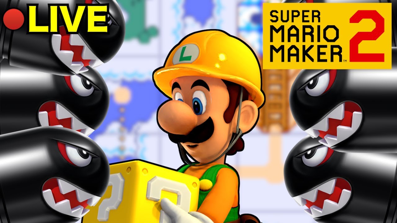 Playing YOUR levels!! (Queue levels ONLY!) | Super Mario Maker 2