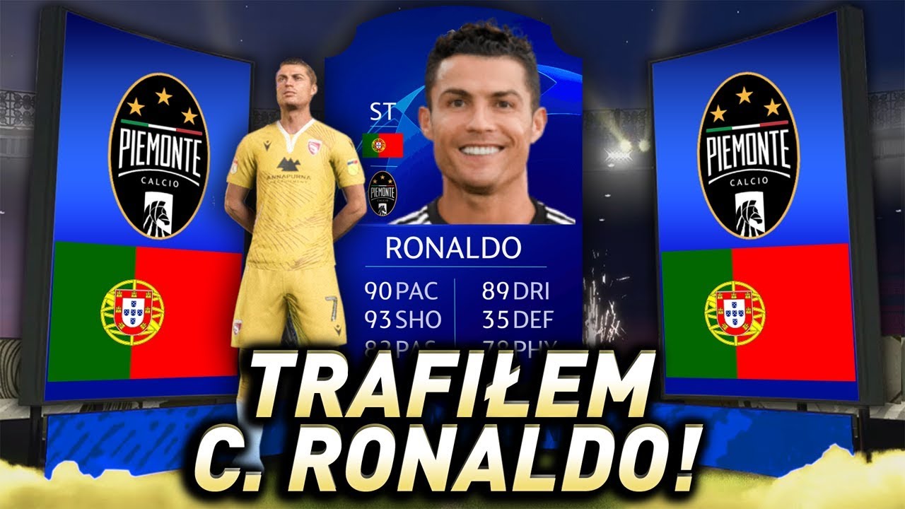 Trafiłem kartę Cristiano Ronaldo! - FIFA 20 - Potężny pack opening!