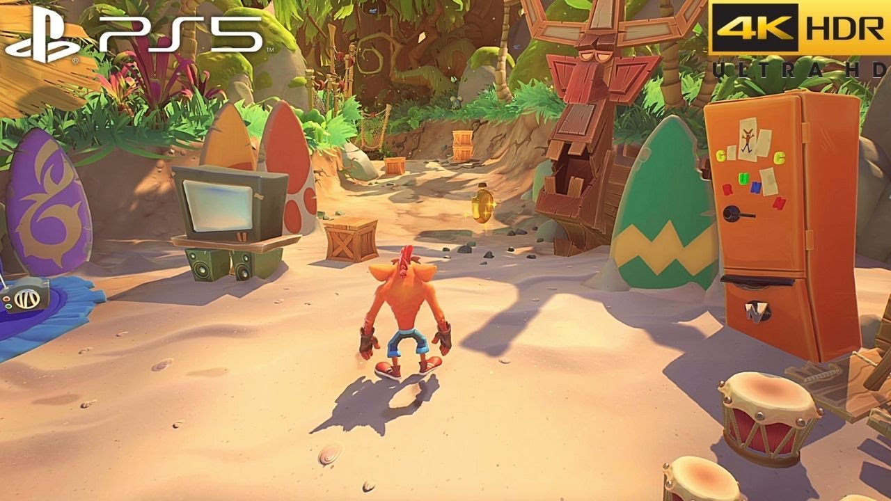 Crash Bandicoot 4: It's About Time (PS5) 4K 60FPS HDR Gameplay - (PS5 Version)