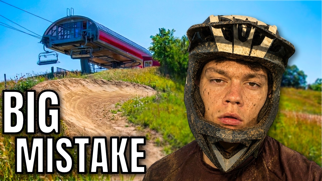 I Was NOT Ready for a REAL Bike Park...
