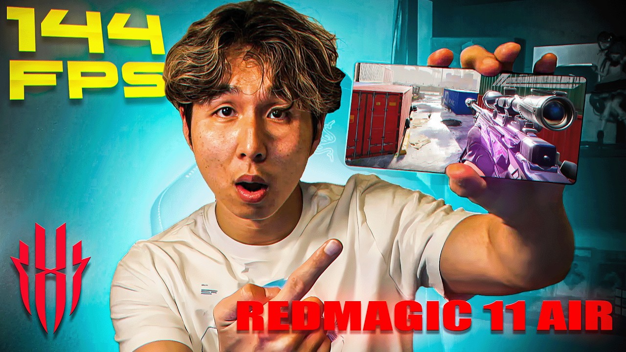 ЛУЧШИЙ БЮДЖЕТНЫЙ ИГРОВОЙ ТЕЛЕФОН 2026 ГОДА (ОБЗОР REDMAGIC 11AIR / СЪЕМКА С РУК)