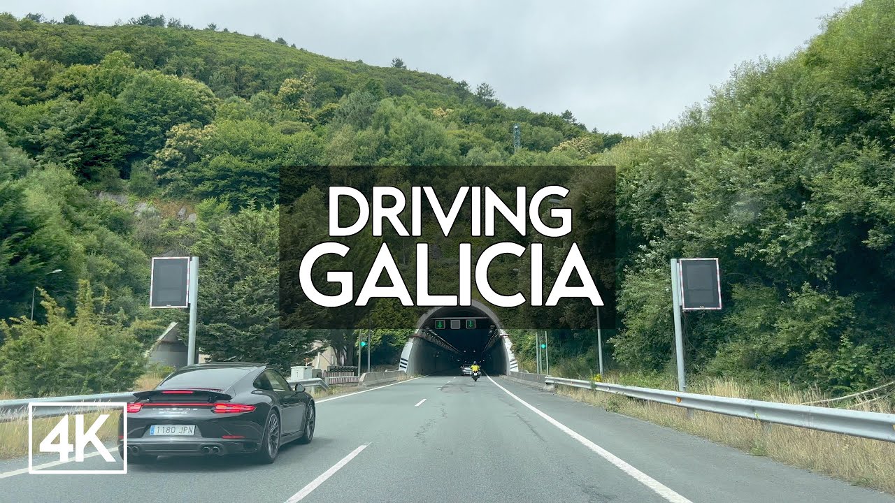[4K] Driving Galicia, Spain | Chill Lofi Beats to Relax, Study or Work | POV 4K HDR