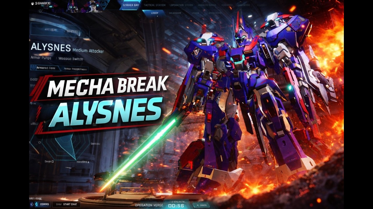 Mecha Break - Gameplay with alysnes(解限机 - 游玩 [龙渊] )