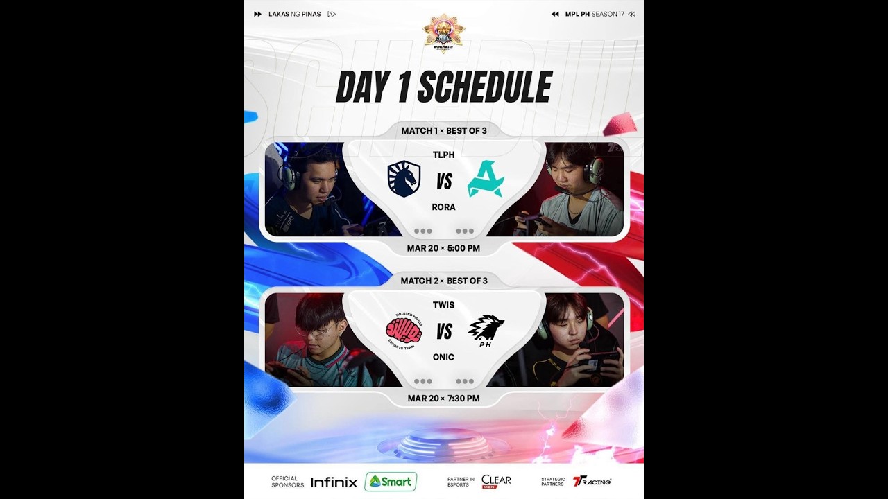 🔴 CO-STREAM | NGÀY 1: TLPH VS RORA - TWIS VS ONIC | MPL PHILIPPINES S17