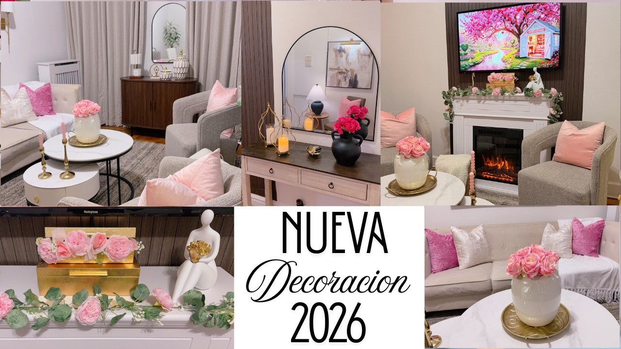 Nueva Decoración de mi Sala / Ideas para San Valentín / 2026