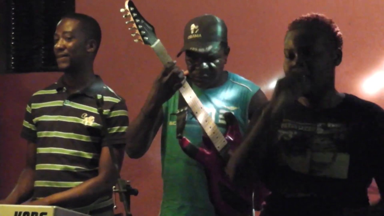 (Late) Ousalad //Hoeseb on stage with Imelda 