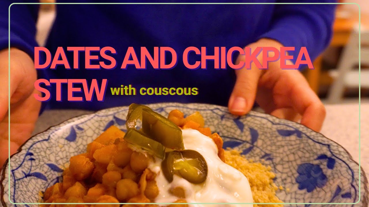 Sweet Dates and Chickpea Stew - Hearty and Healthy