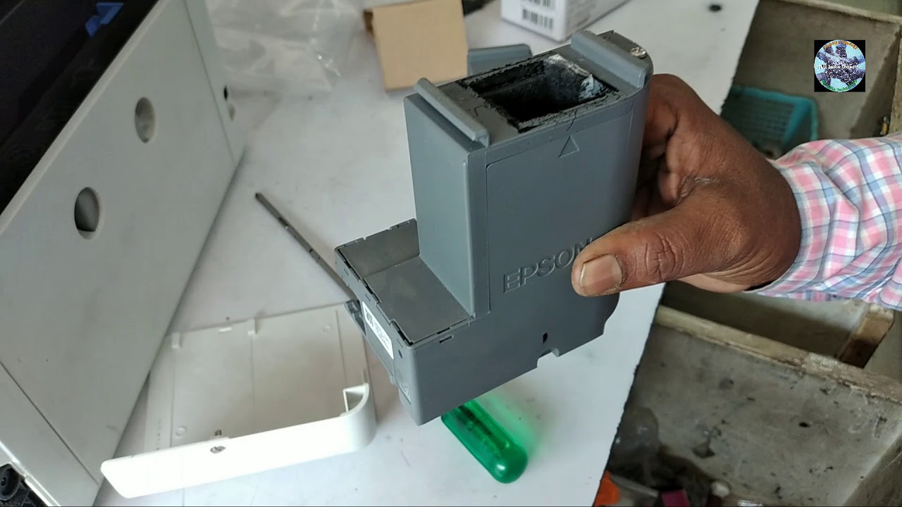 How to solve the problem of Epson M2140 maintenance box