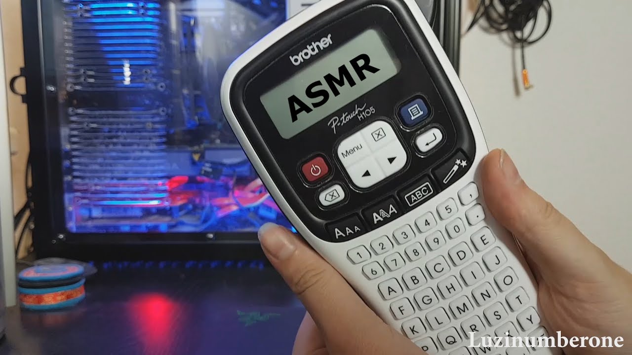 ASMR - Produkttest | Brother P-Touch H105 | Beschriftungsger&auml;t | Drucker | Soft Spoken