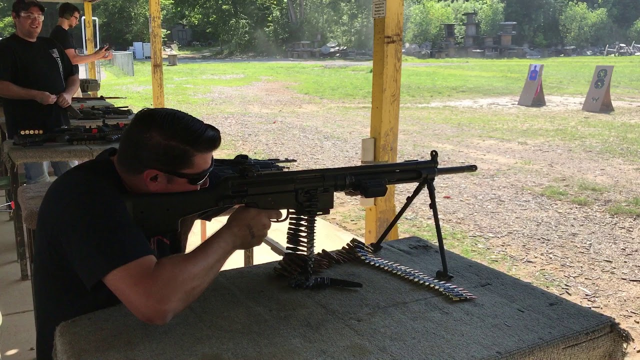 HK21 308 beltfed machine gun