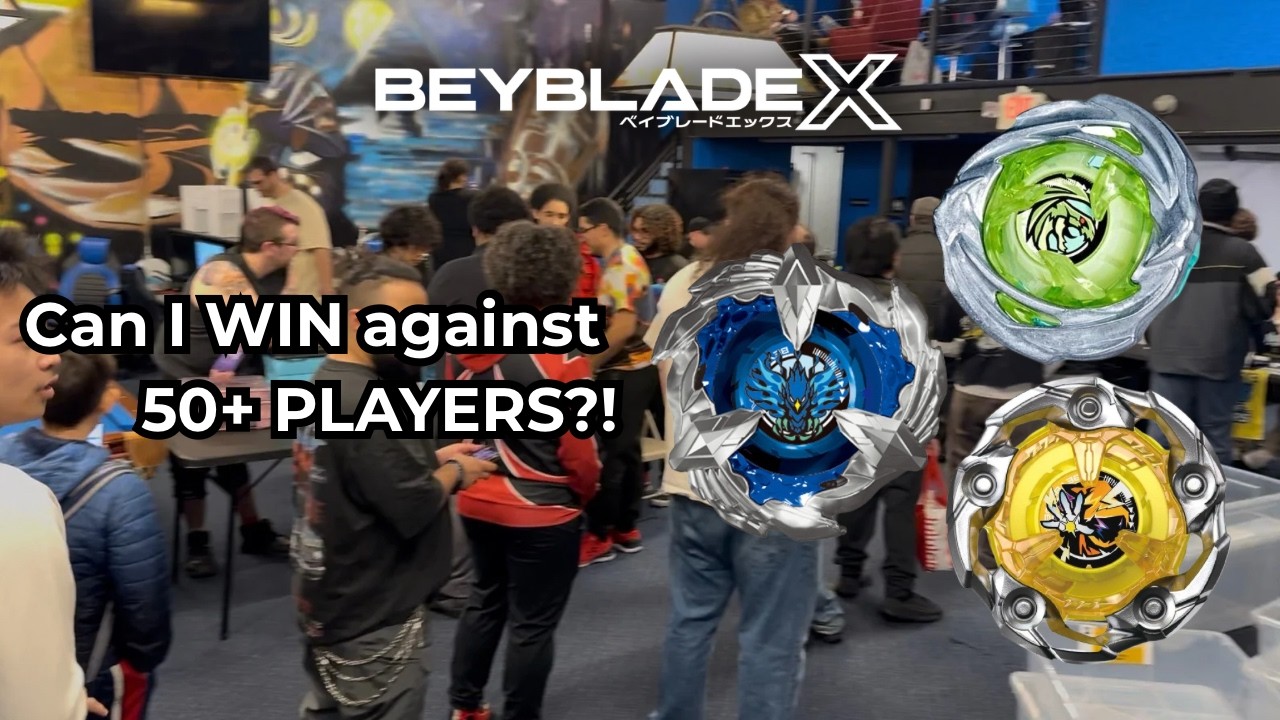 My LARGEST Beyblade X Tournament Yet&hellip; Can I Make TOP CUT? (50+ Players!!)