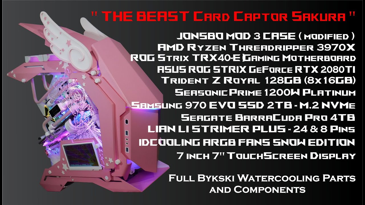 Jonsbo Mod 3 '' THE BEAST Cardcaptor Sakura ''