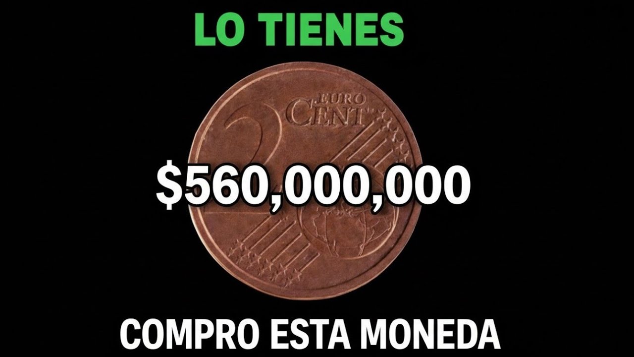 💰 Compro Esta Moneda de 2 Euro Cent – ¿La Tienes?