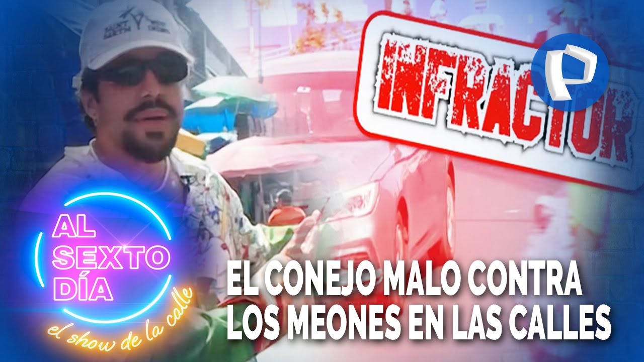 Operativo de “Bad Bunny”:  El Conejo Malo contra los meones en las calles de Lima