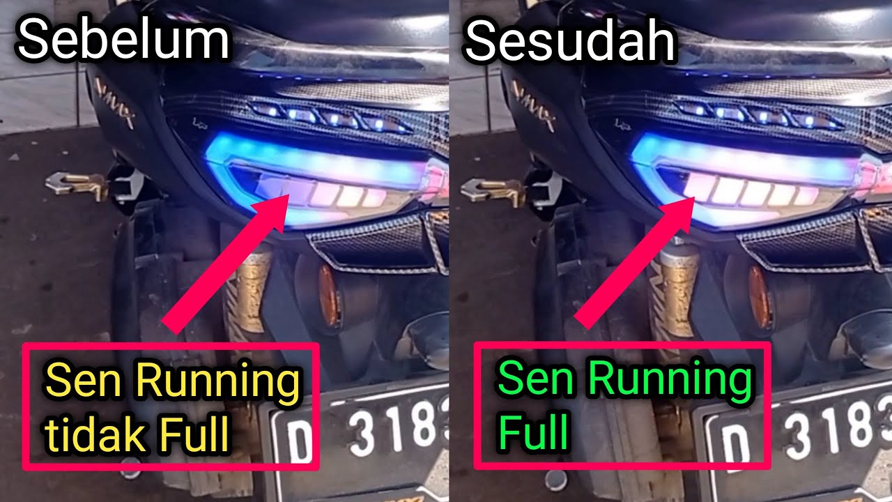 Mengatasi Sen Running New Nmax Tidak Full