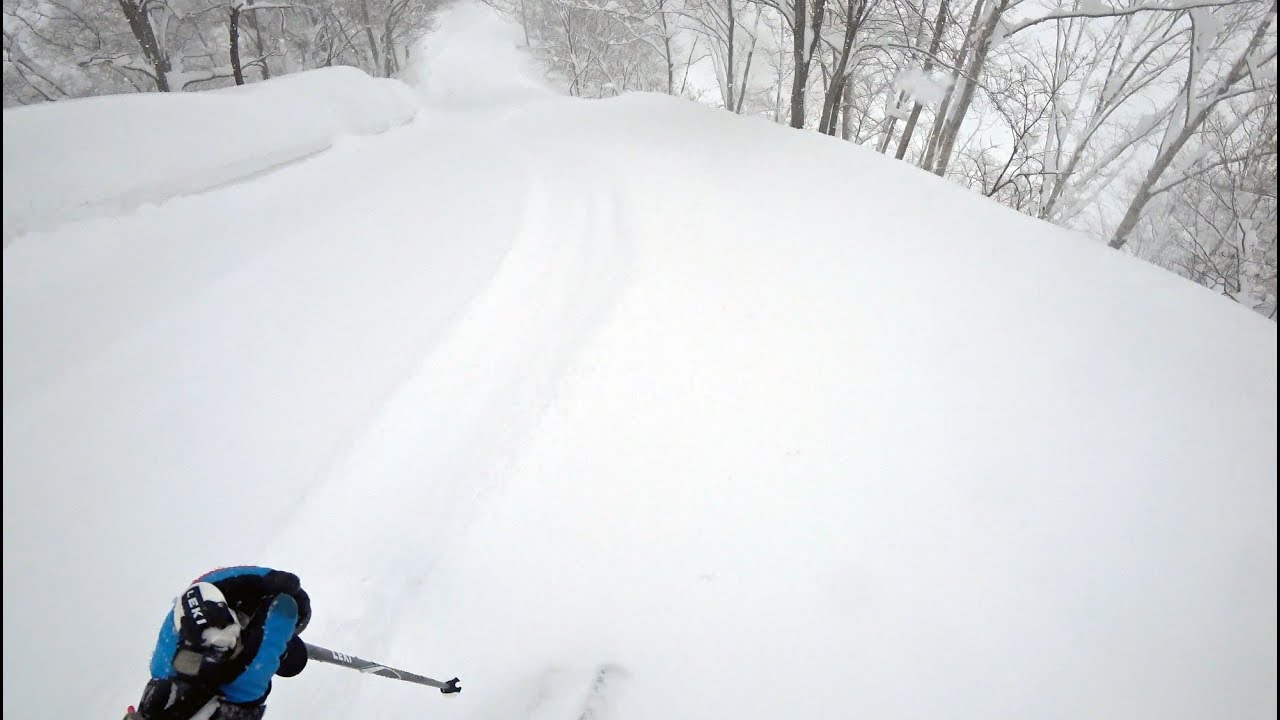 Powder Day at Myoko Kogen Ski Area