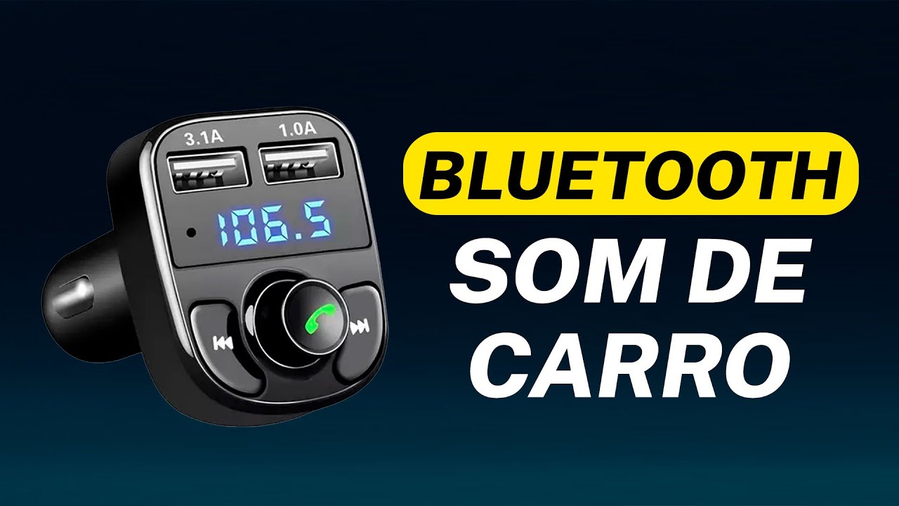 Adaptador Bluetooth para Som Automotivo - O melhor da Shopee