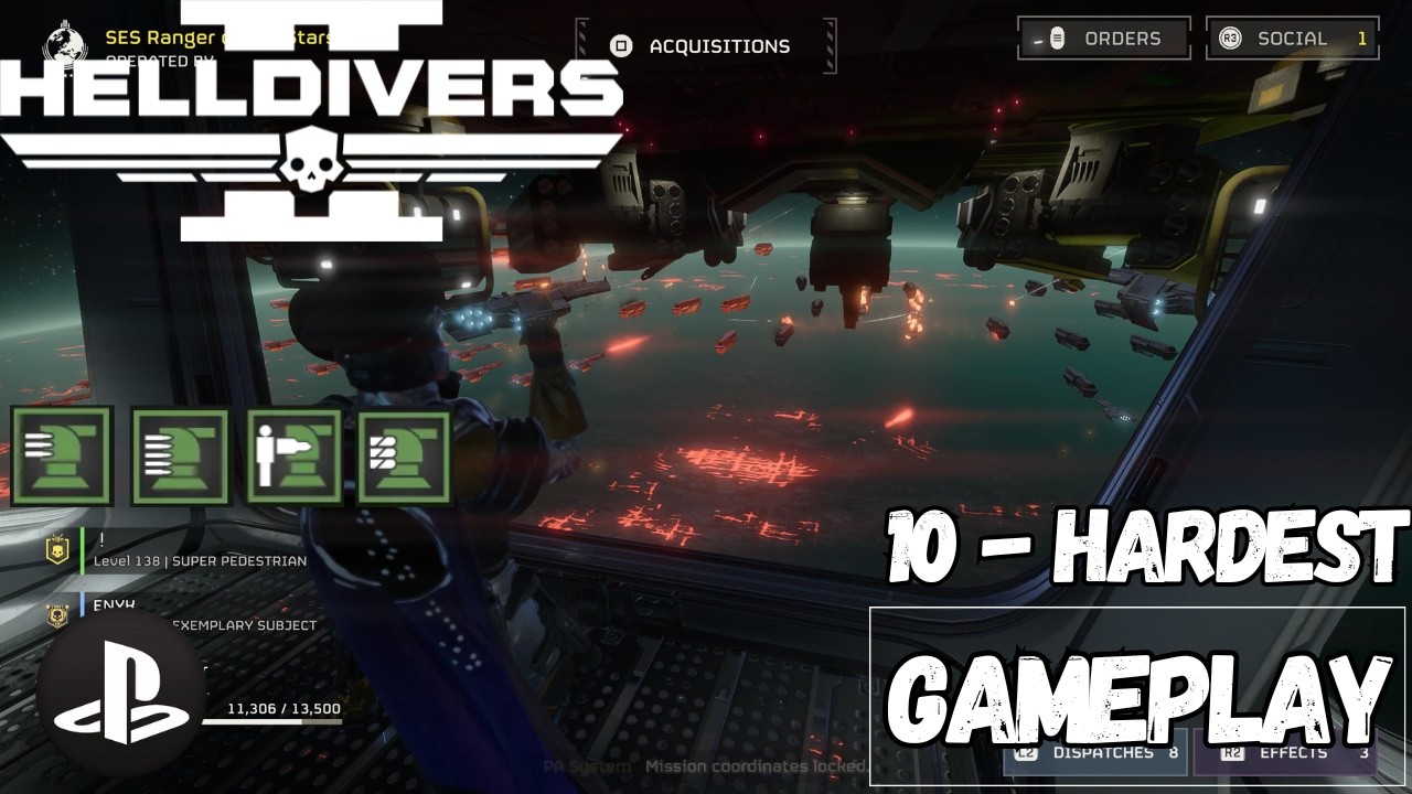 (PS5) Helldivers 2: Gameplay - Hardest Difficulty