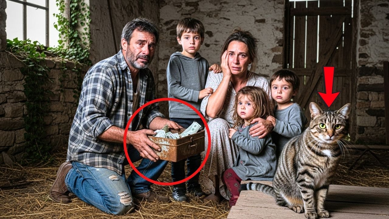 Familia Sin Hogar HEREDA Granero Antiguo — ¡Gato de Establo Descubre Habitación SELLADA!