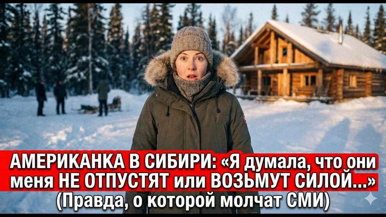 АМЕРИКАНКА в СИБИРИ: «Я думала, меня УБЬЮТ или ВЫЕ...» (Правда, о которой молчат СМИ)