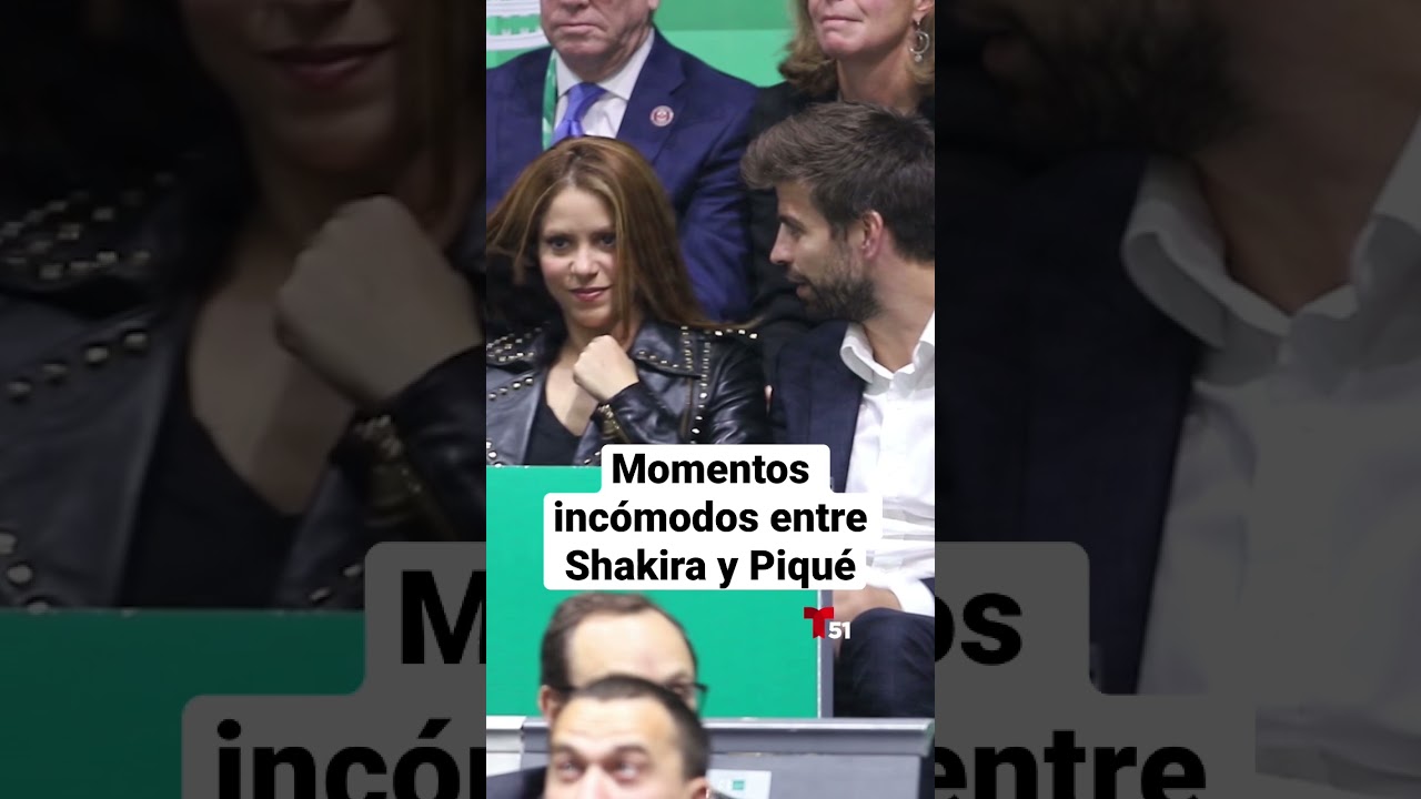 Resurgen im&aacute;genes de desencuentros entre Shakira y Piqu&eacute;.