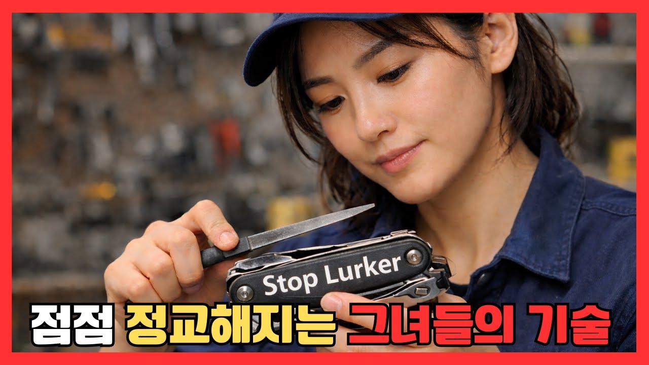 점점 정교해지는 그녀들의 기술