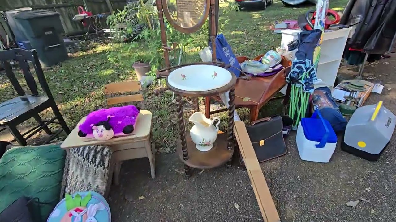 Fui a ver unos yard sale 