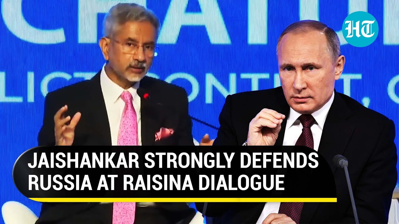 Jaishankar Mocks West, Tells Asian Nations To Engage Russia; 'Give Moscow Multiple Options'
