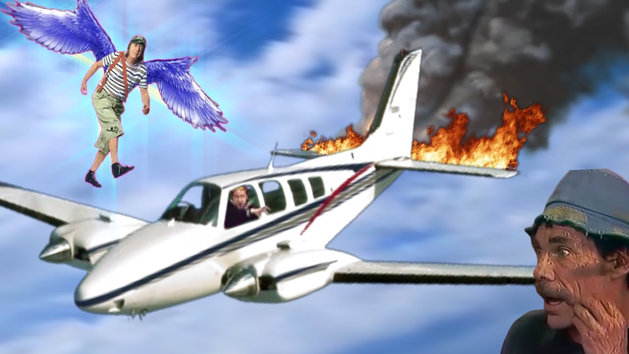 O avião do kiko ✈️ cena perdida de Chaves ✈️ #chaves