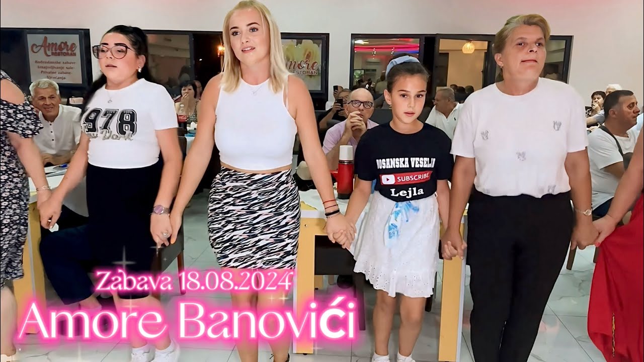Vatrena atmosfera sa Mirsadom i Jaranima u Restoranu Amore Banovići 18.08.2024