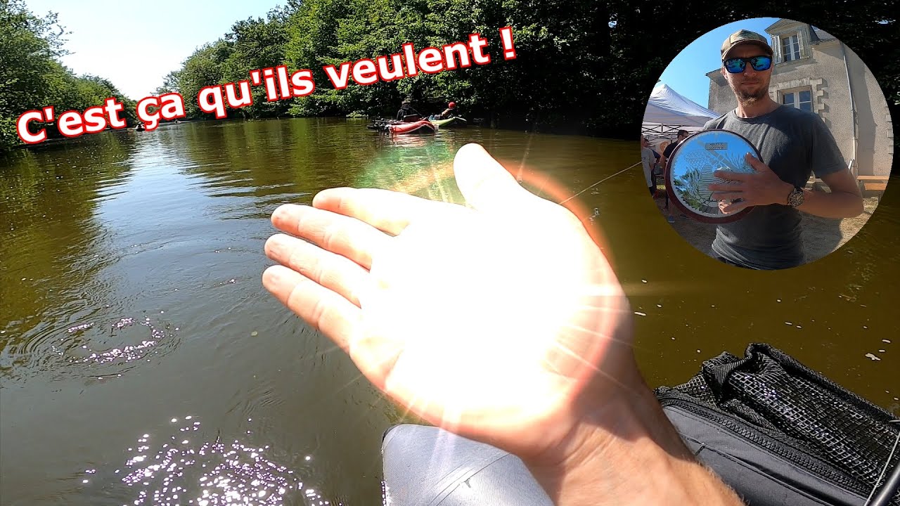 Ce minuscule LEURRE me rapporte le PODIUM lors d'un concours FLOAT TUBE !