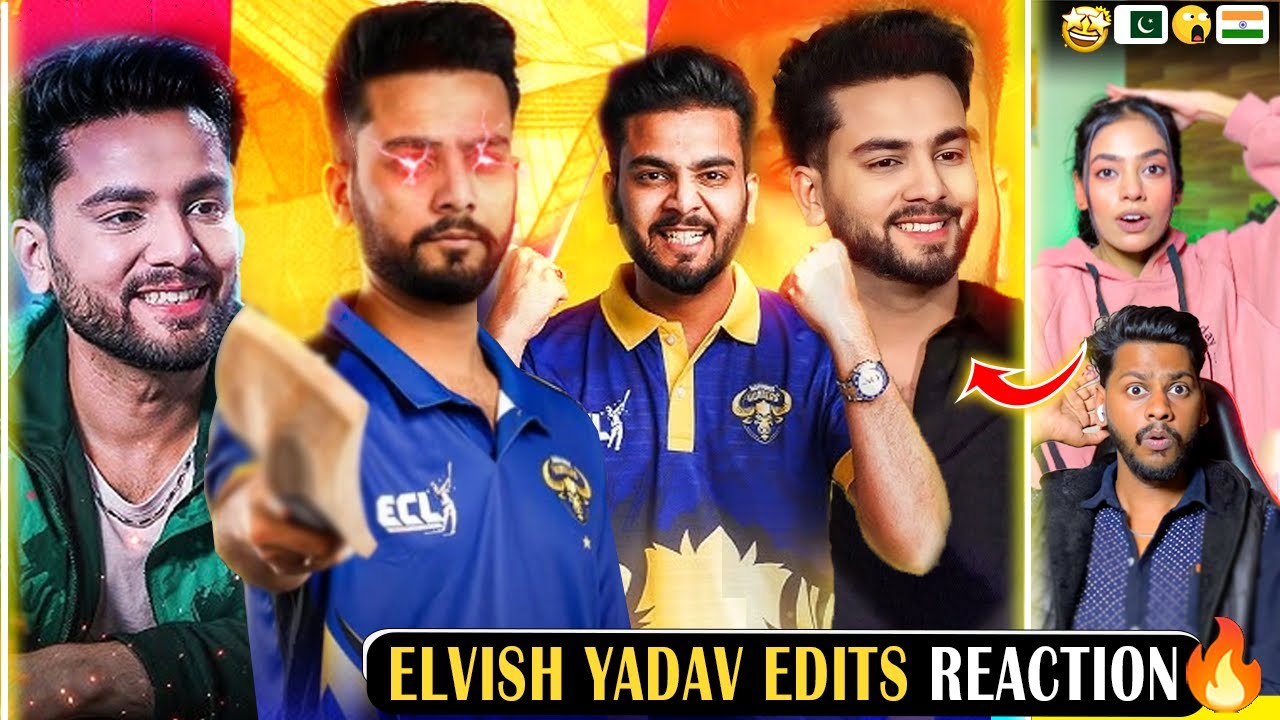 Reaction on Elvish Yadav Attitude Edits 😈| Elvish Ecl Attitude🔥😱